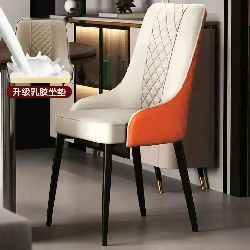 Luxurious Modern Leather Dining Chairs