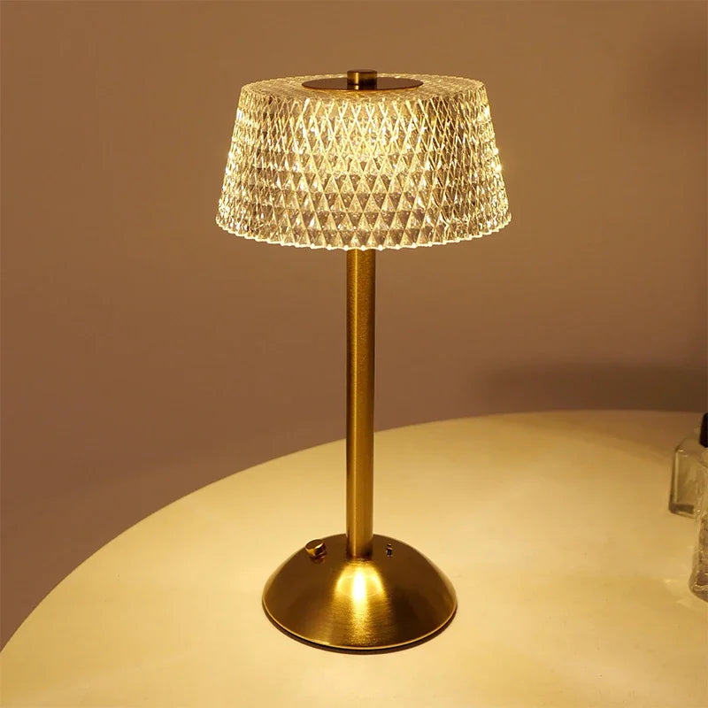 Rechargeable LED Bedroom Night Lamp