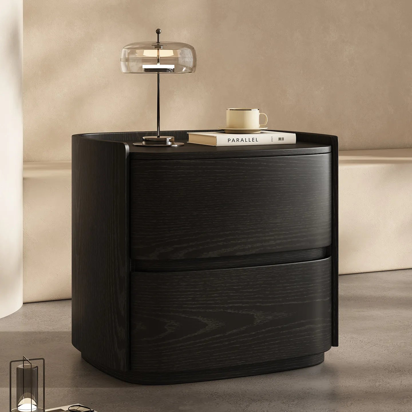 Elegant Bedside Tables Drawers