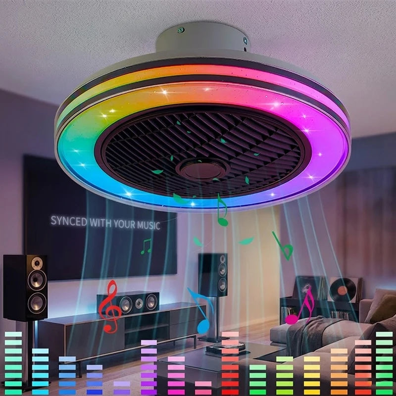 RGB Dimmable Ceiling Fan Intelligent Remote