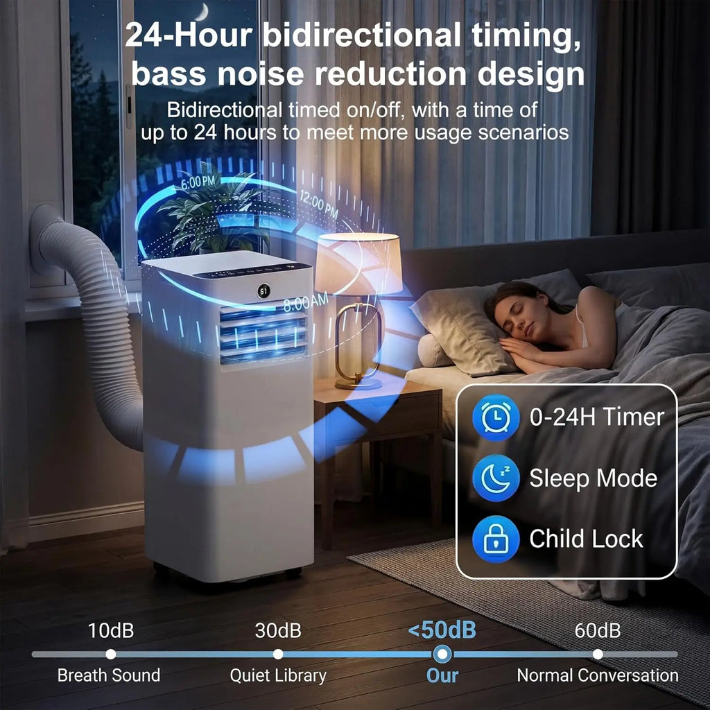 Portable AC Unit 8000 BTU Air Conditioner