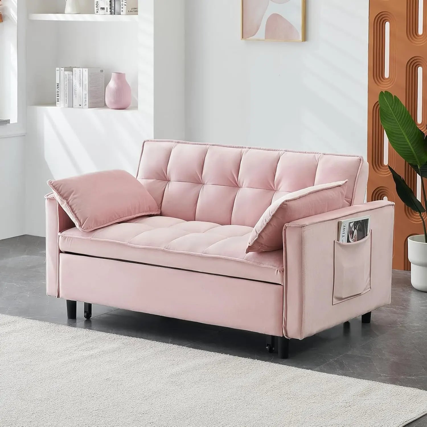 3 in 1 Convertible Sleeper Sofa Bed