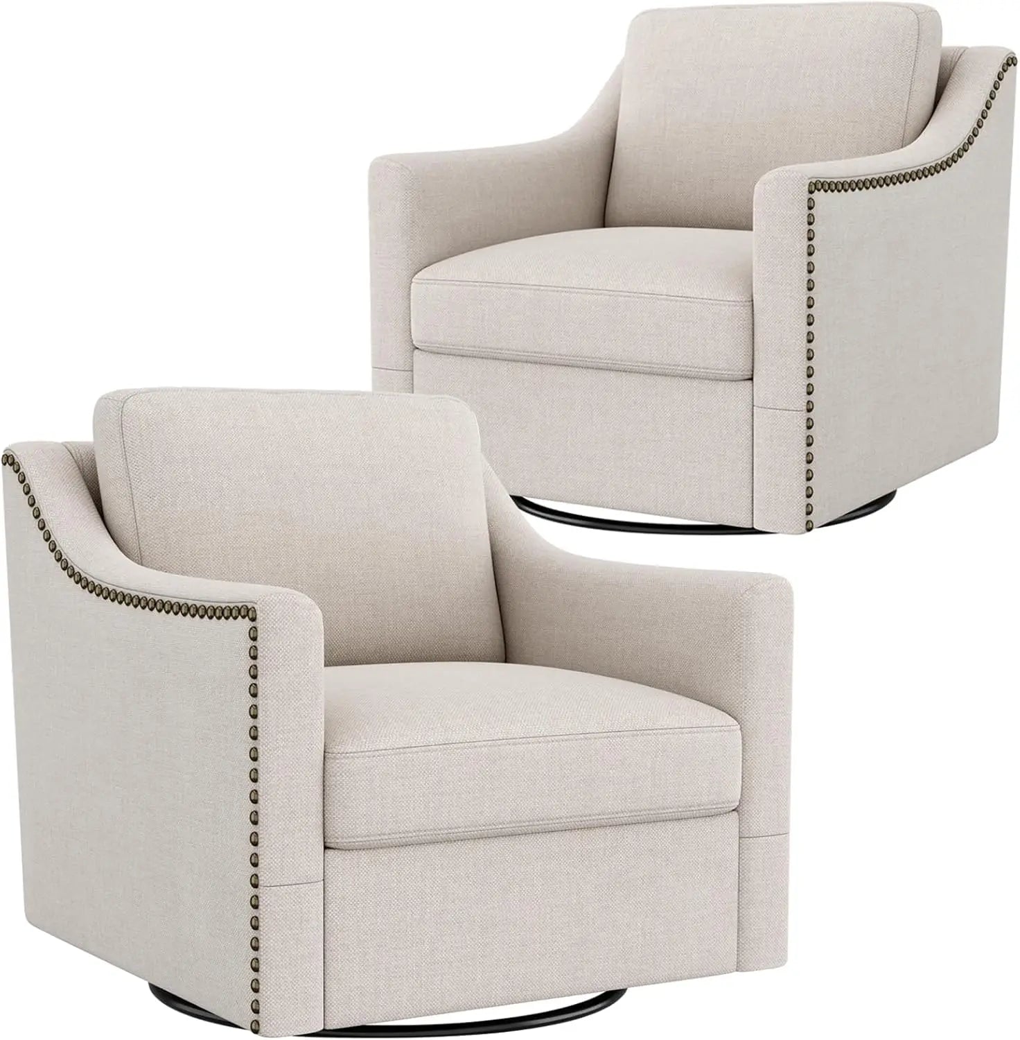 Swivel Accent Chair Set of 2