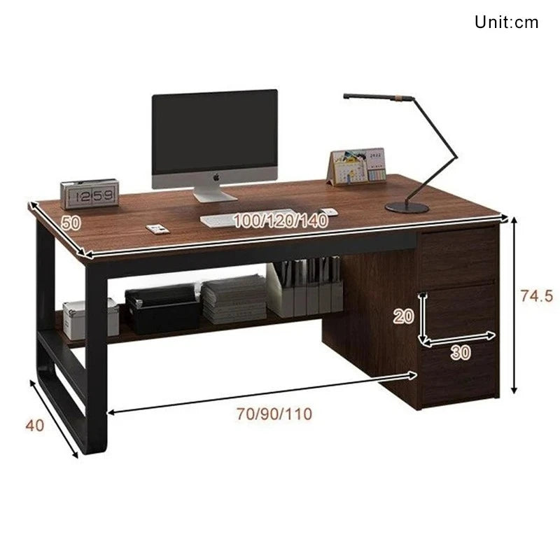 Computer Desk with Storage