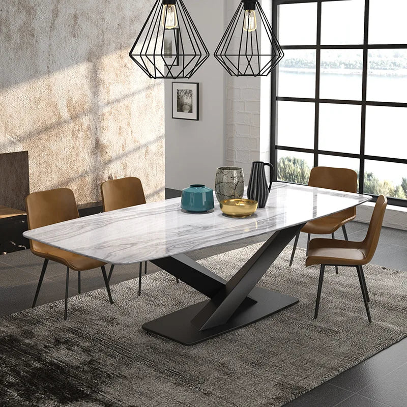 Nordic Modern Luxury Dining Table