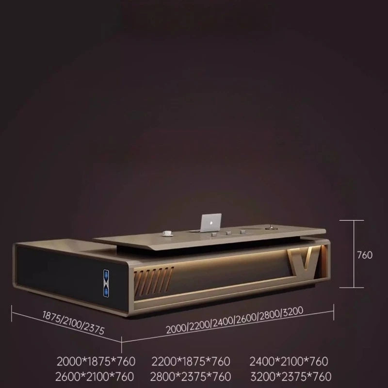 High end luxury design office desk