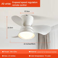 Nordic Ceiling Fan with Lights and Remote