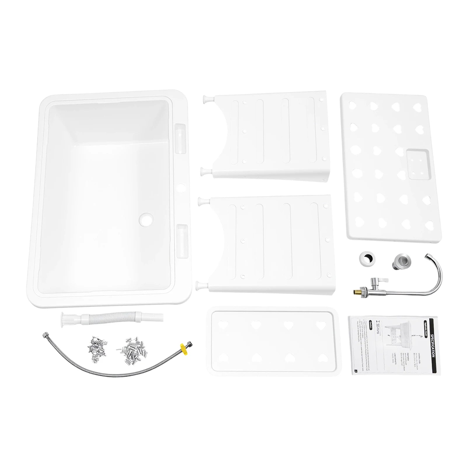Heavy-Duty Utility Sink for Laundry