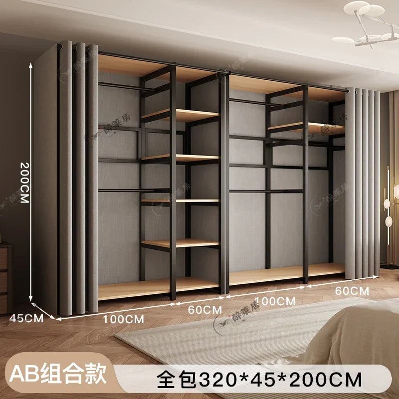 Integrated household easy assembly steel frame