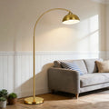 Modern Arched Floor Lamp with Remote Control