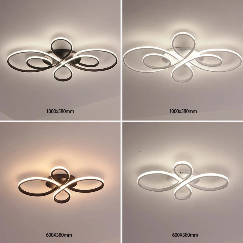 China's Knot Modern Simple Chandelier