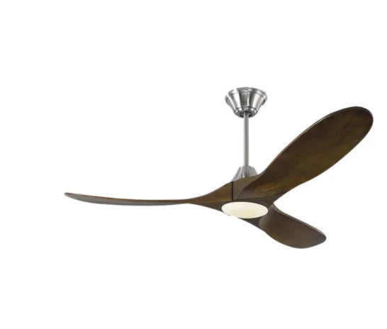 3 Wooden Blade  Decorative Ceiling Fan Light Remote Control
