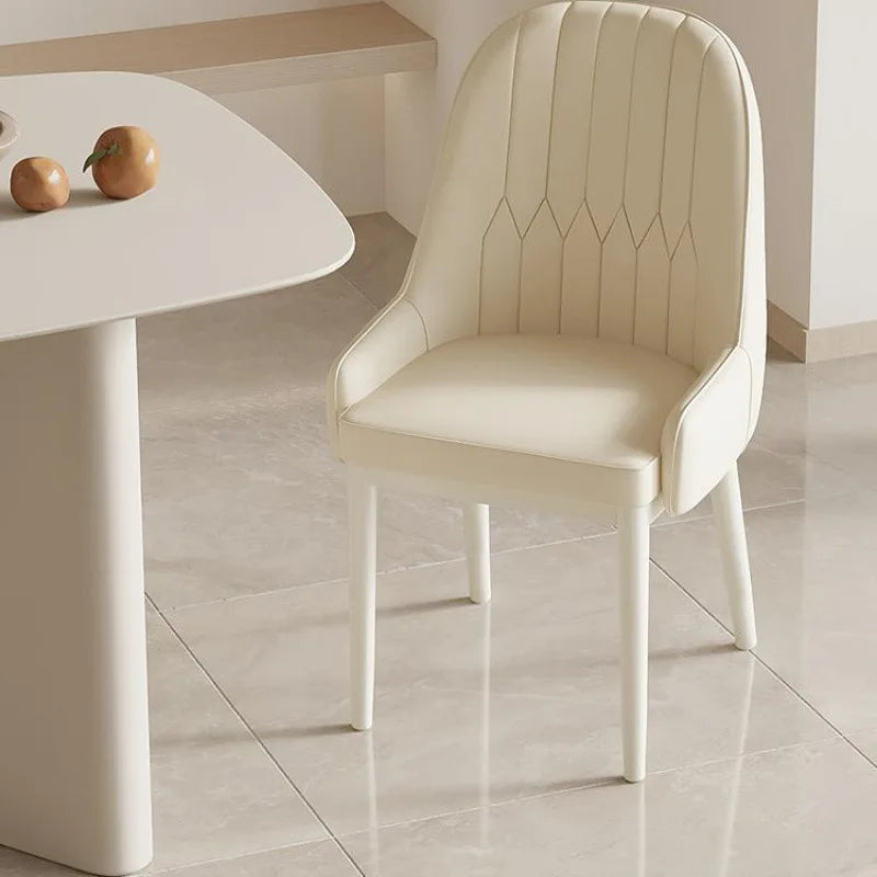 Upholstered Dining Chair Soft High Back Kitchen or Dining Room