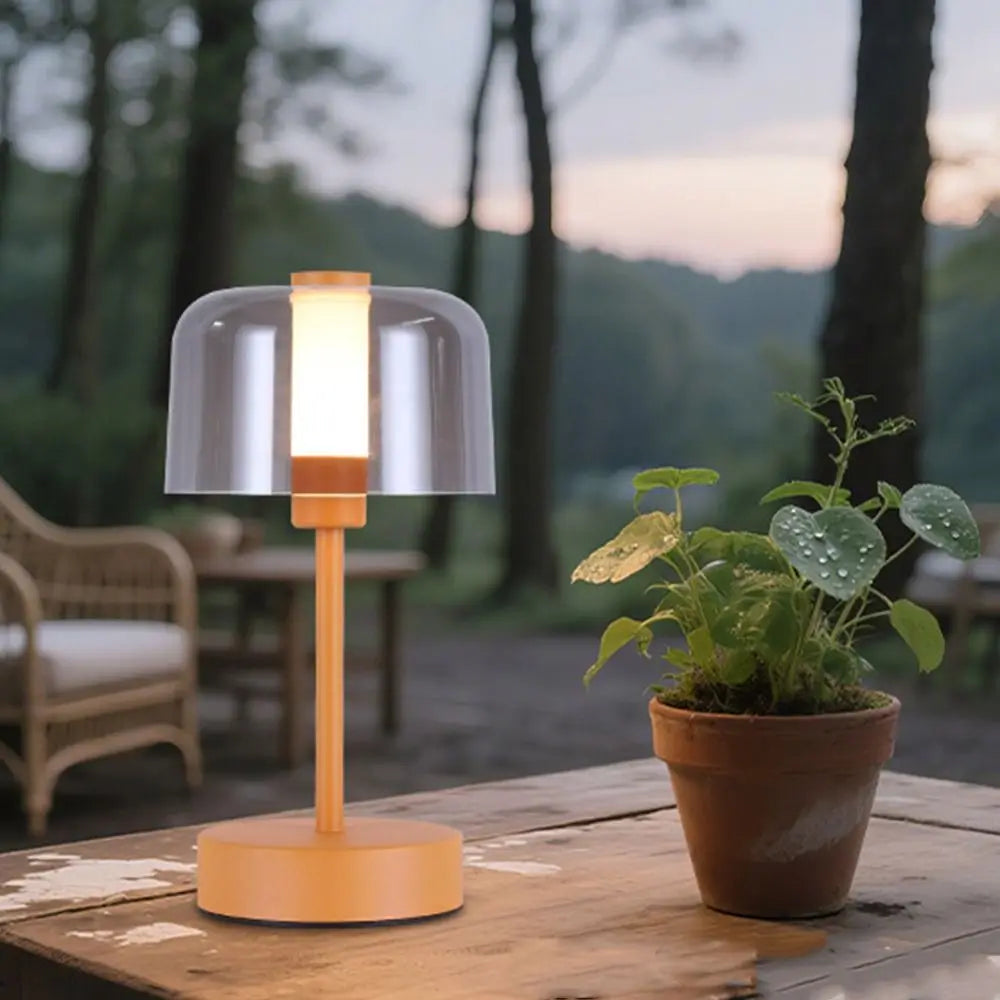 LED Bedside Lamp Touch Sensor Dimmable USB Rechargeable Cordless