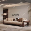 Chinese-style solid wood living room sofa s