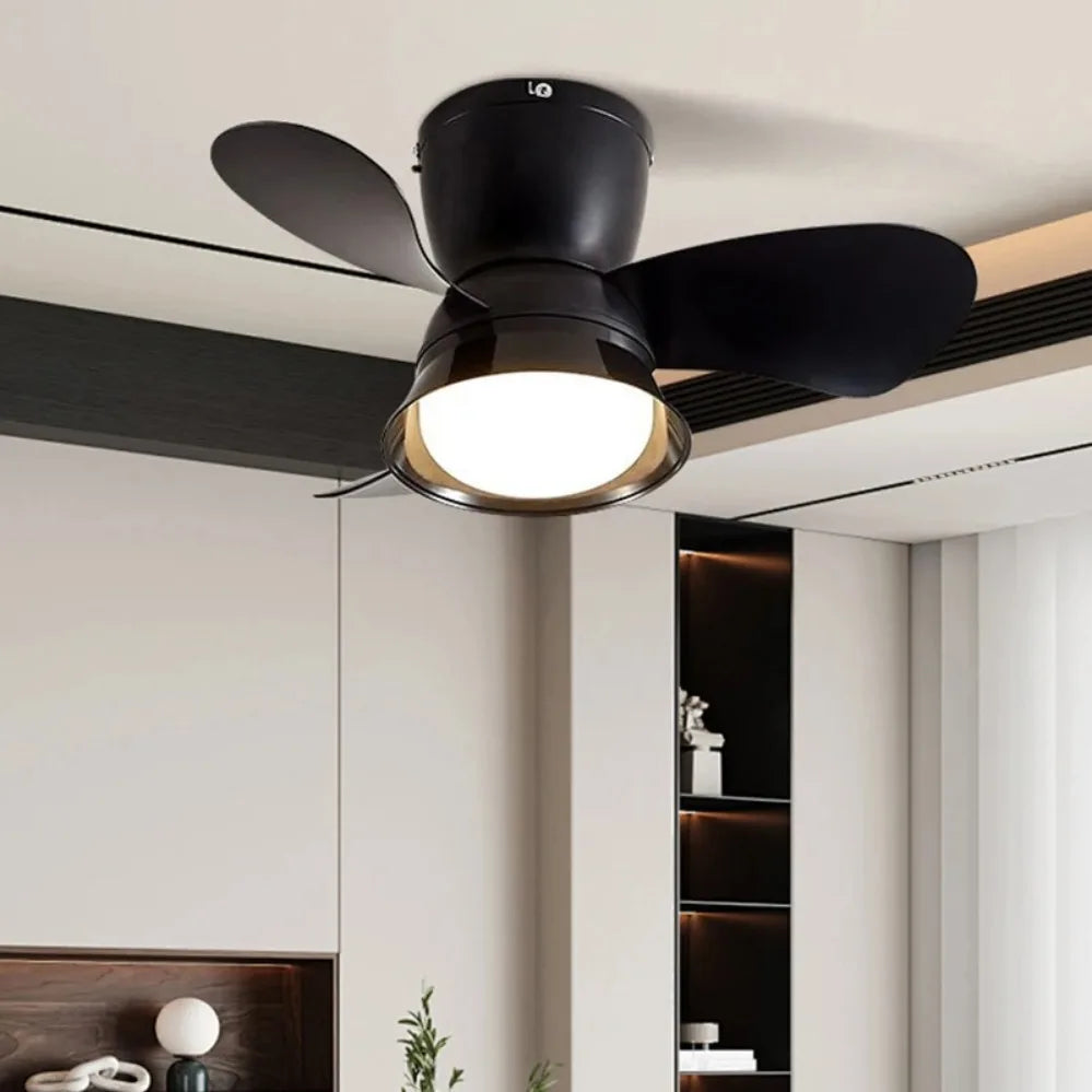 Nordic Ceiling Fan with Lights and Remote