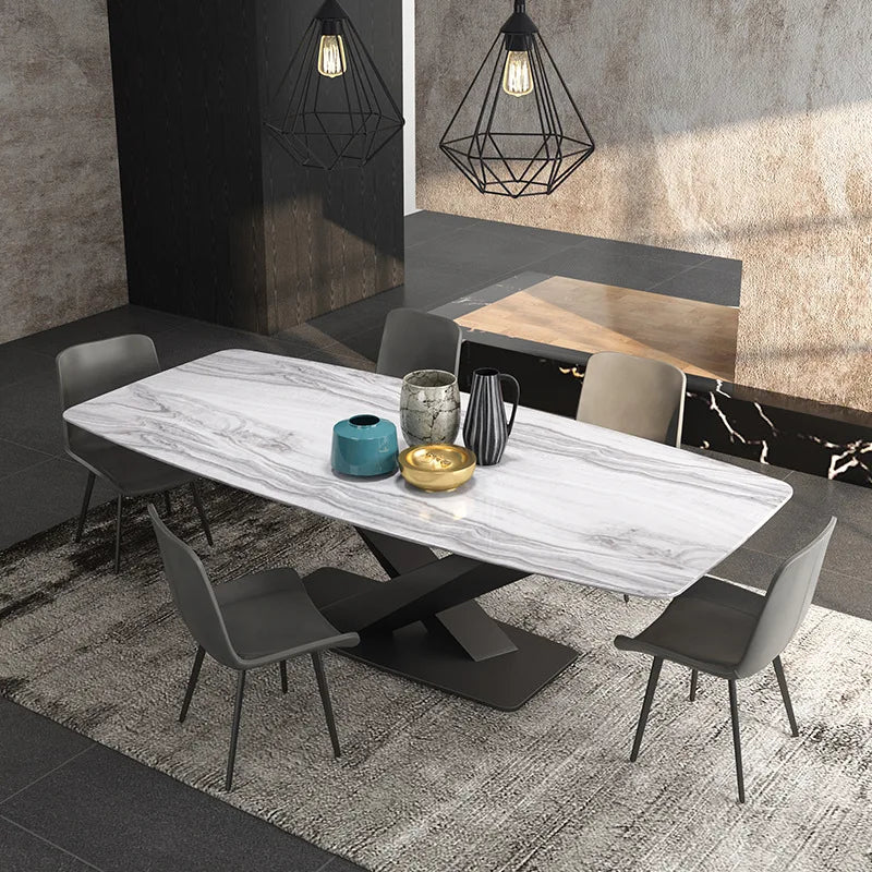 Nordic Modern Luxury Dining Table
