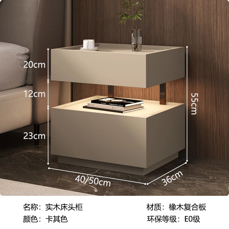 Simple European Bedside Table Classic