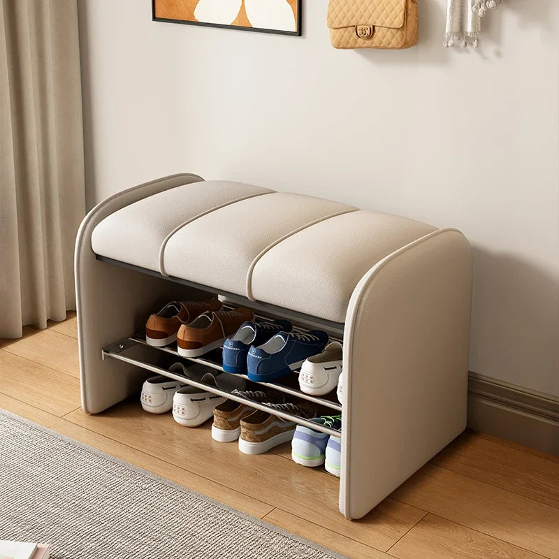 Shoe changing stool