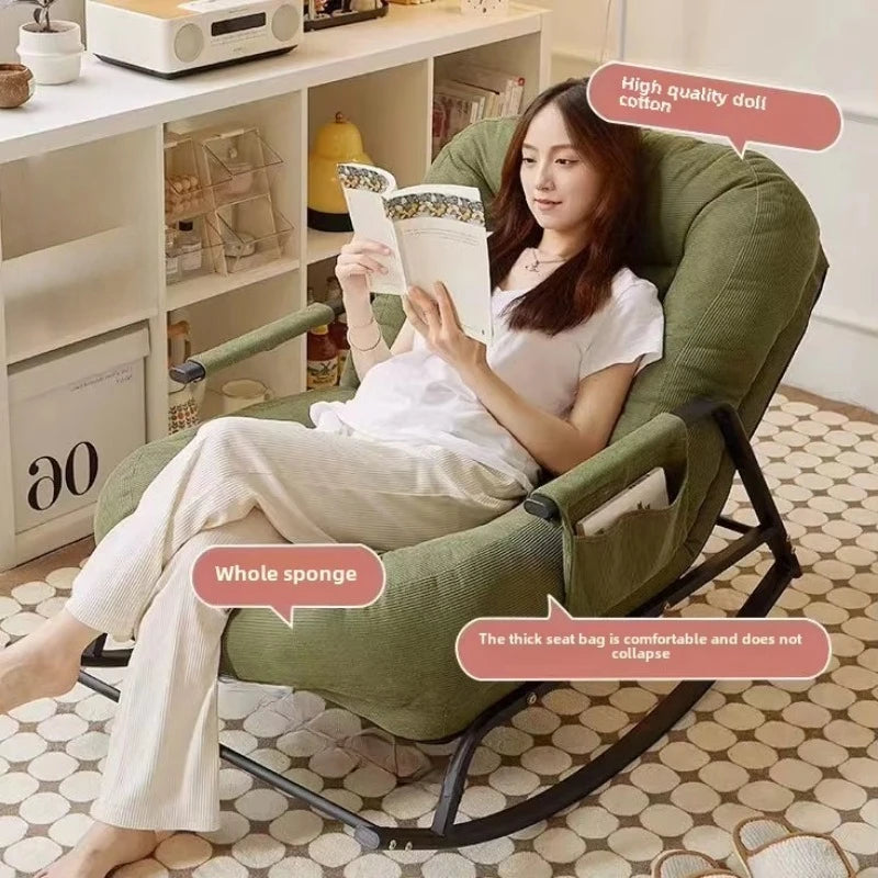 Modern Adult Single Lazy Sofa Reclining Rocking Chair