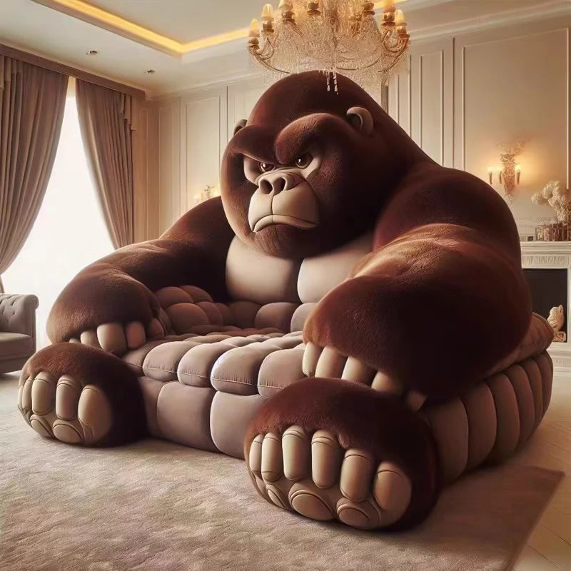 Designer Home Furniture Big Monster Gorilla King Kong Sofa