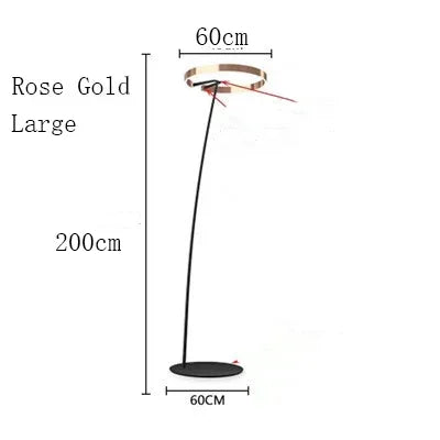 Designer Fishing Floor Lamp LED Living Room