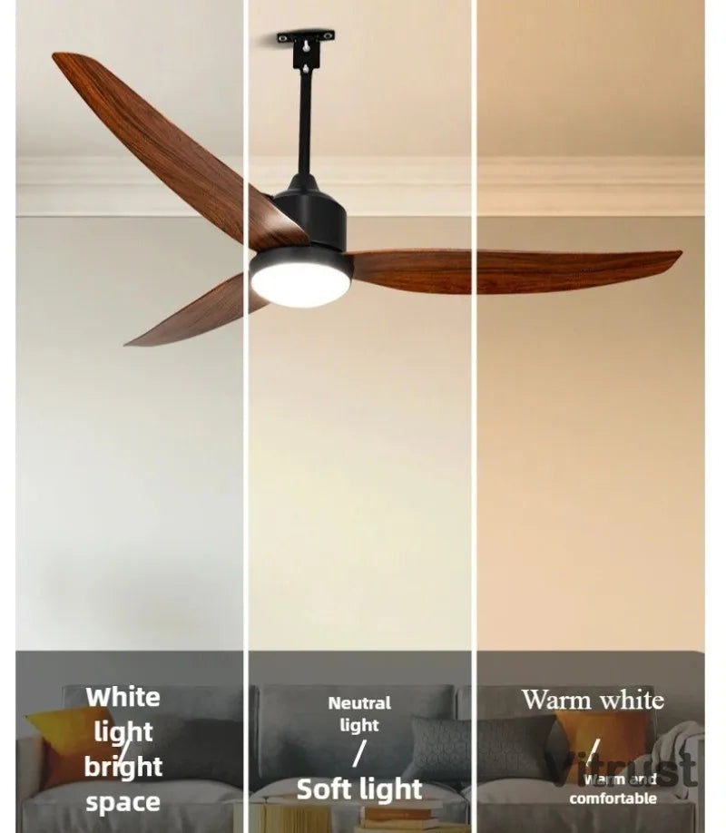 Waterproof Ceiling Fan with LED Light for Outdoor