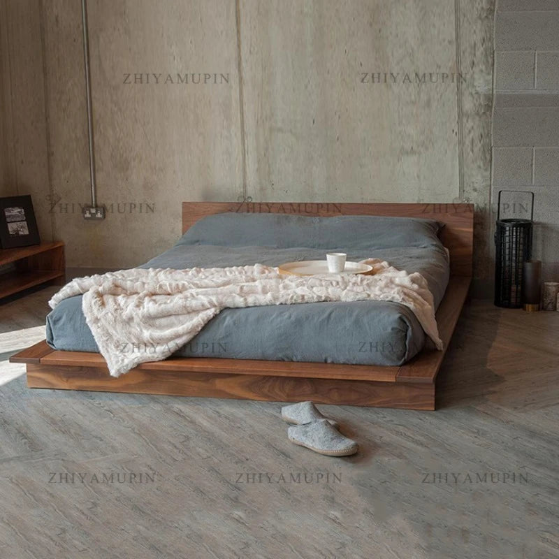 Japanese Wabi-Sabi Style Guesthouse & Hotel Bed