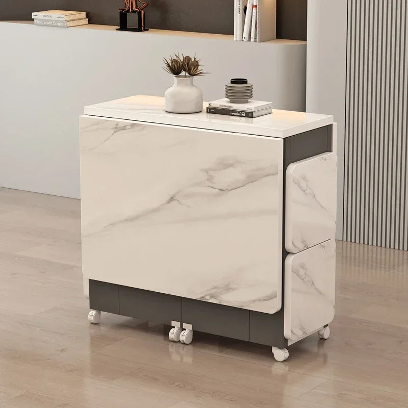 Italian Folding Dining Table 4 Stools