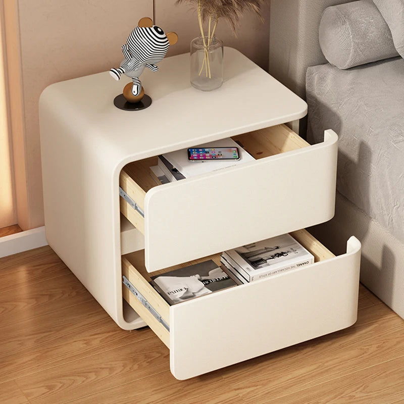 Modern  Simple Luxury Design Cream Style Nightstands
