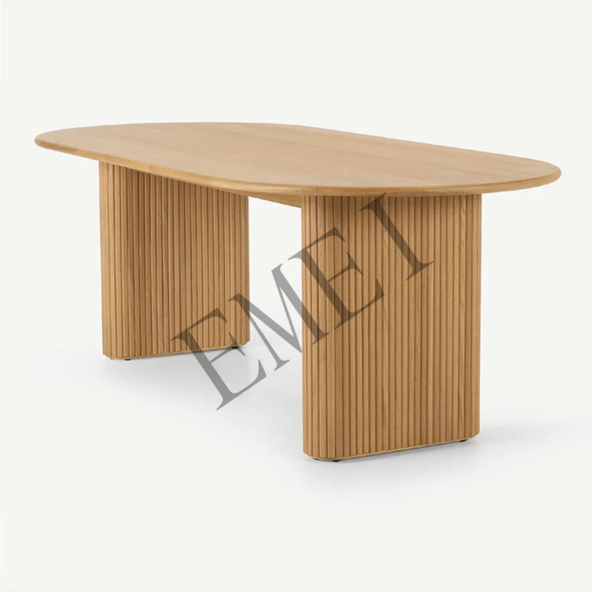 Luxury Design Dining Room Table  6-8 Seater Solid Natural Oak