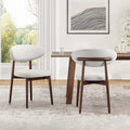 Farini Solid Wood Dining Chairs Set of 2