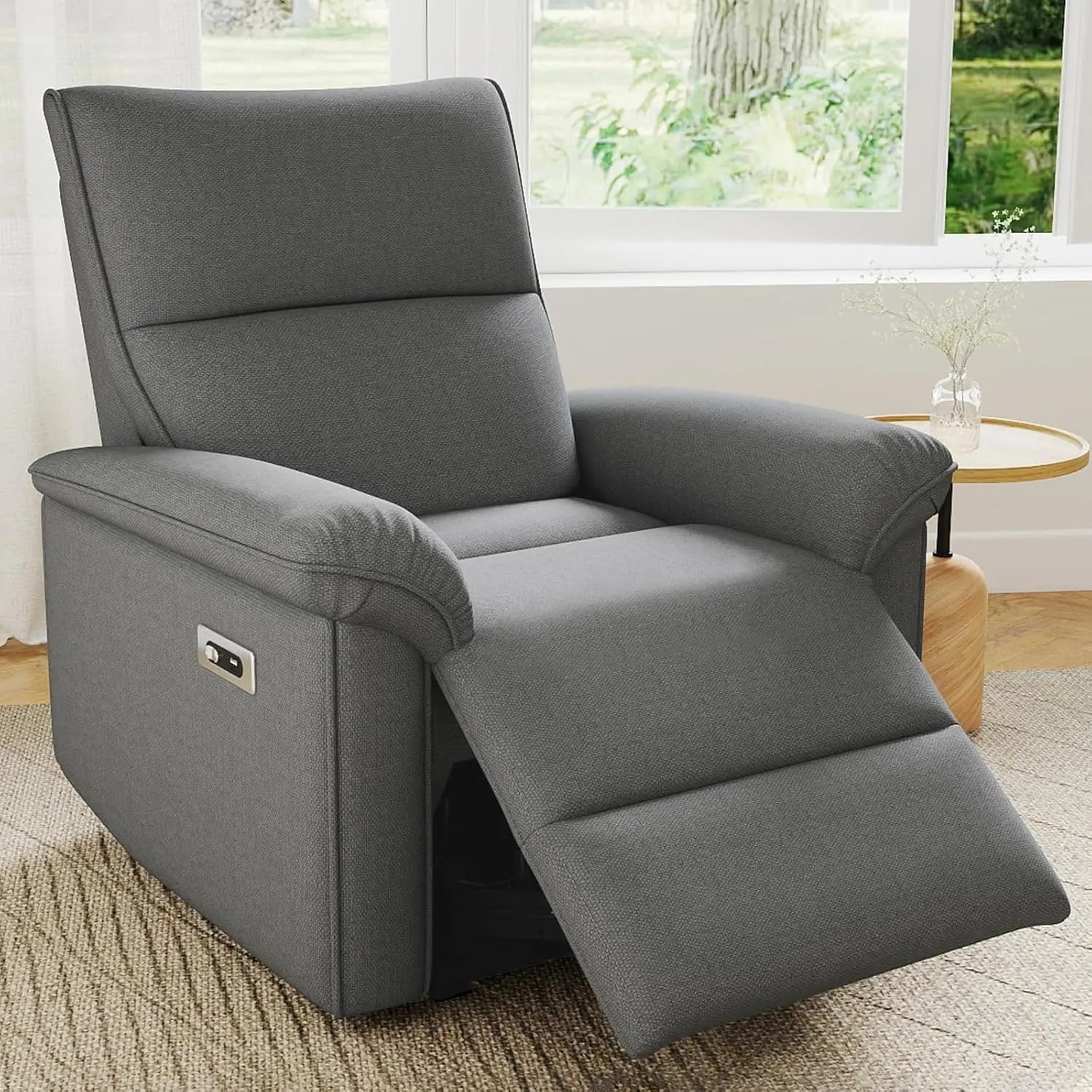 Wall Hugger Power Recliner Small Space USB