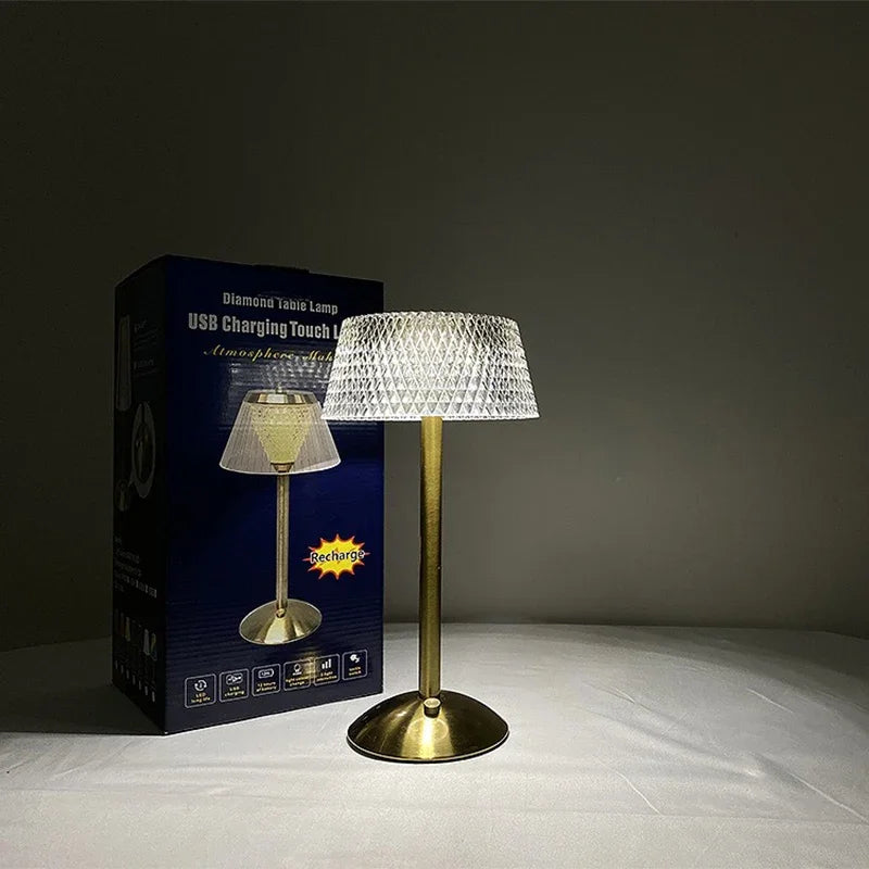 Rechargeable LED Bedroom Night Lamp