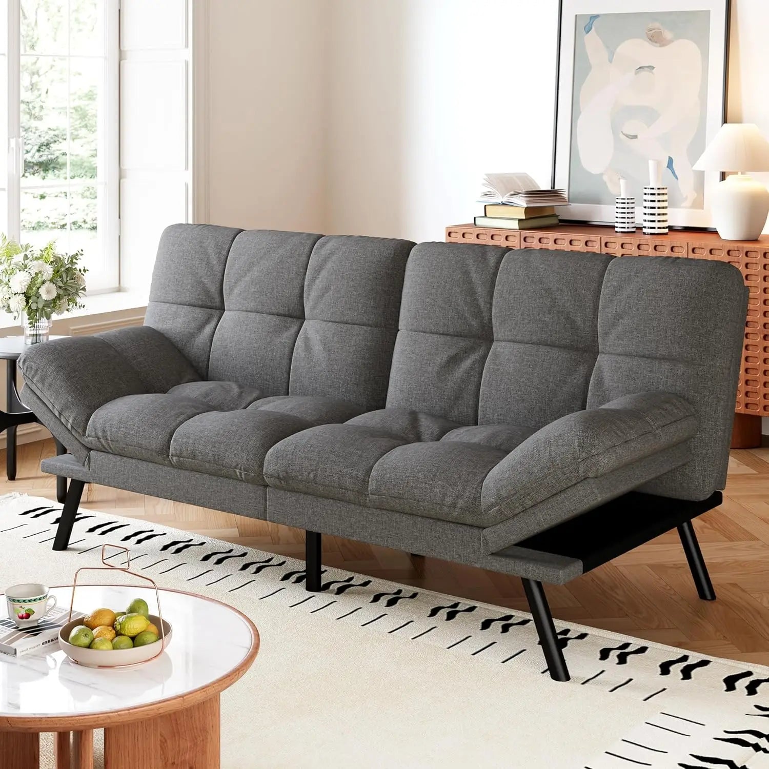 Convertible Futon Sofa Bed