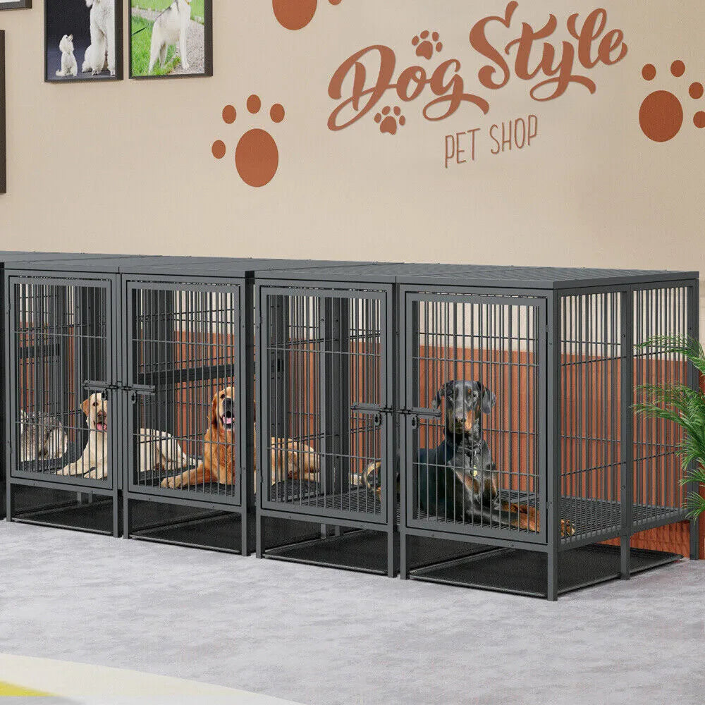 Heavy Duty Large Dog Raised Crate
