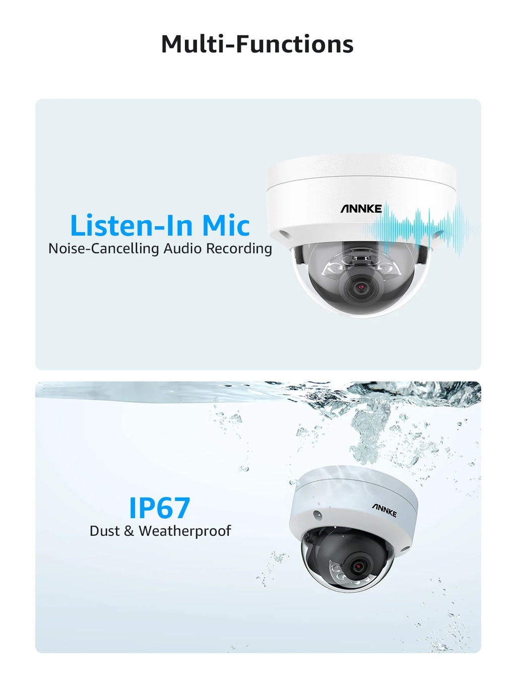 4K 8CH POE Network Video Surveillance System NVR Recorder