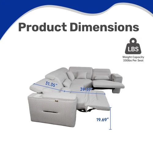 Power Recliner Sofa Set