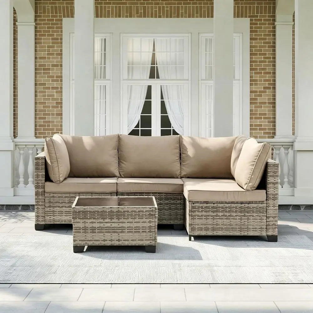 5 Pieces Outdoor Patio Furniture Set