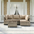 5 Pieces Outdoor Patio Furniture Set