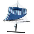 11ft Cotton Rope Hammock with Pad & Pillow Set