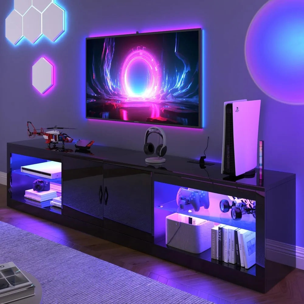 High Glossy LED TV Stand