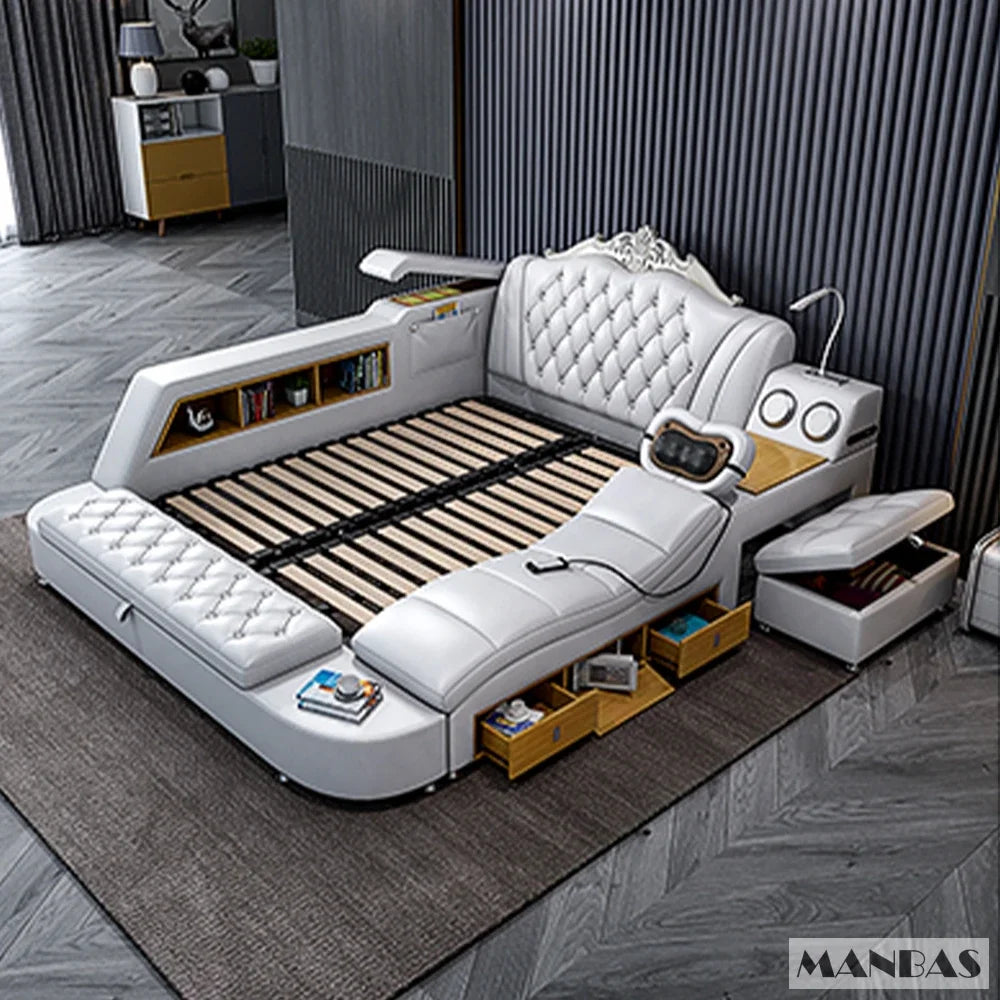 Ultimate Bed Frame Tech Smart Multifunctional Bed