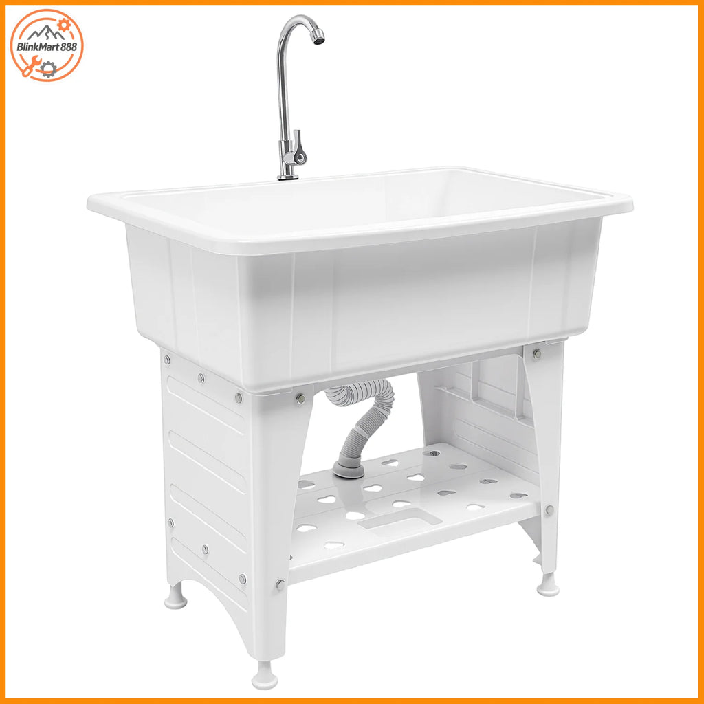 Heavy-Duty Utility Sink for Laundry