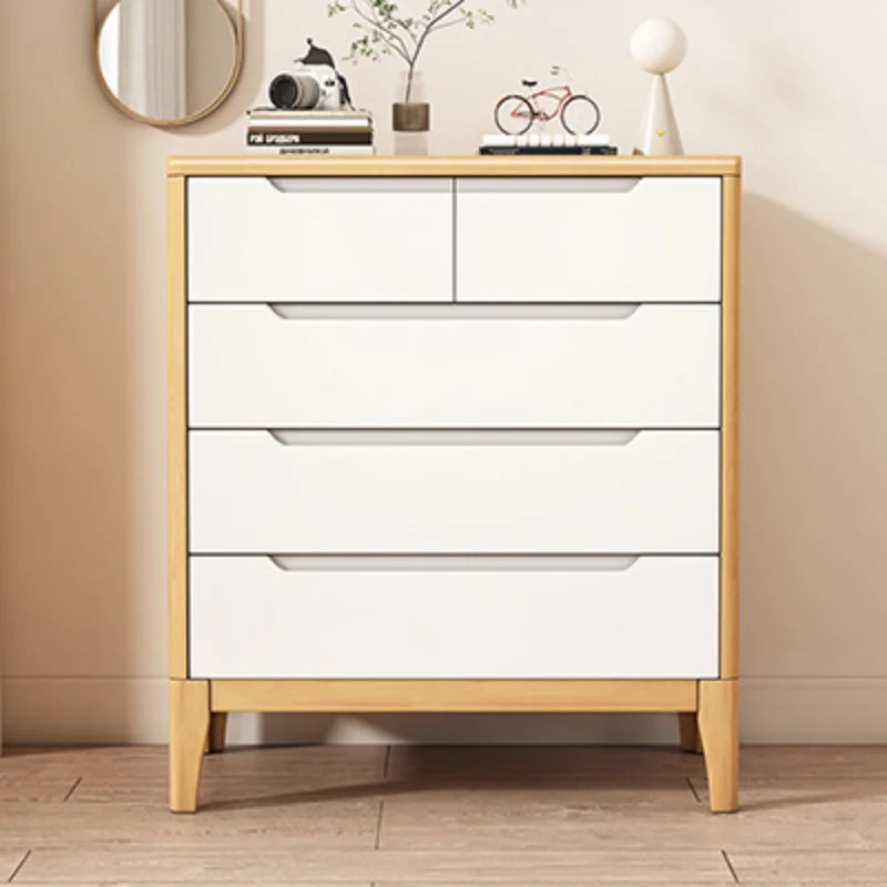 Wooden Chest of Drawers 5-Drawer & 6-Drawer Dresser Cabinet