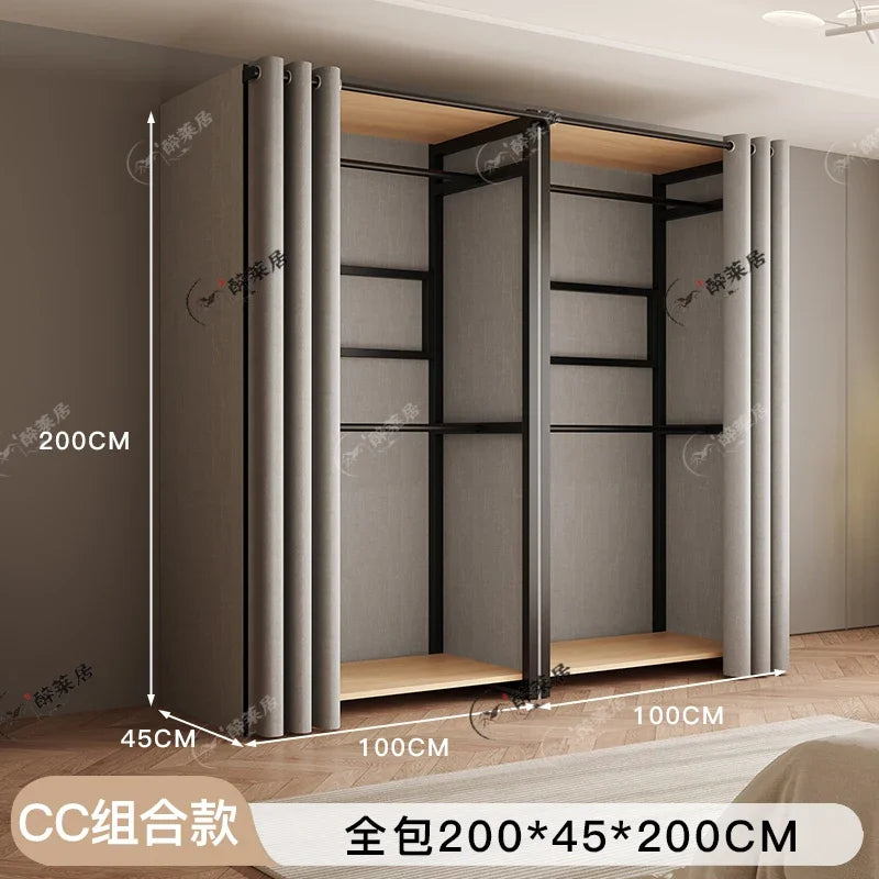 Integrated household easy assembly steel frame