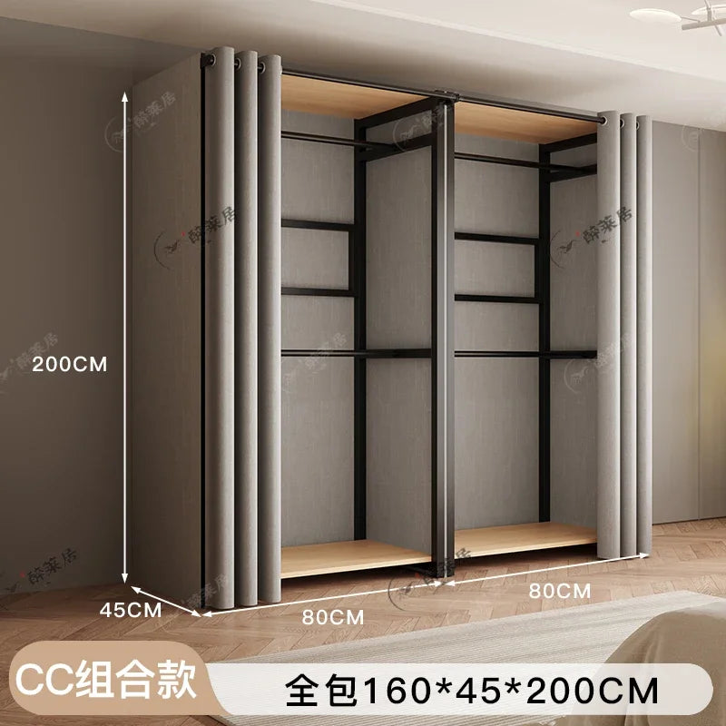 Integrated household easy assembly steel frame