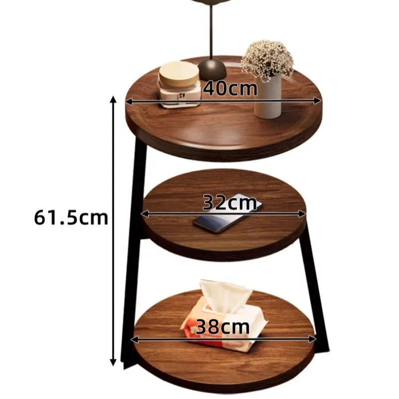 Modern Wooden Nightstand Bedside Table Cabinet Bedroom Furniture 2 Drawers Storage