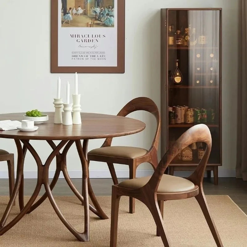Nordic Dining Chairs with Cushions \