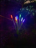 1PC Solar Firefly Swaying Garden Light Outdoor Waterproof LED Reed Lamp Decoration